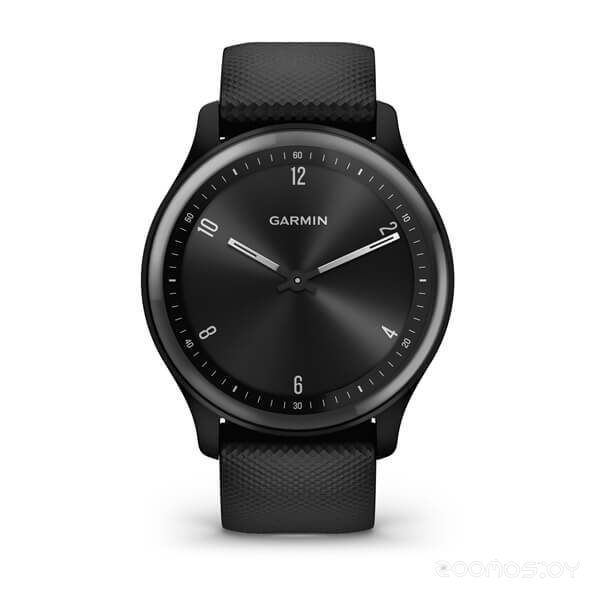 Умные часы Garmin Vivomove Sport (черный/черный сланцевый)