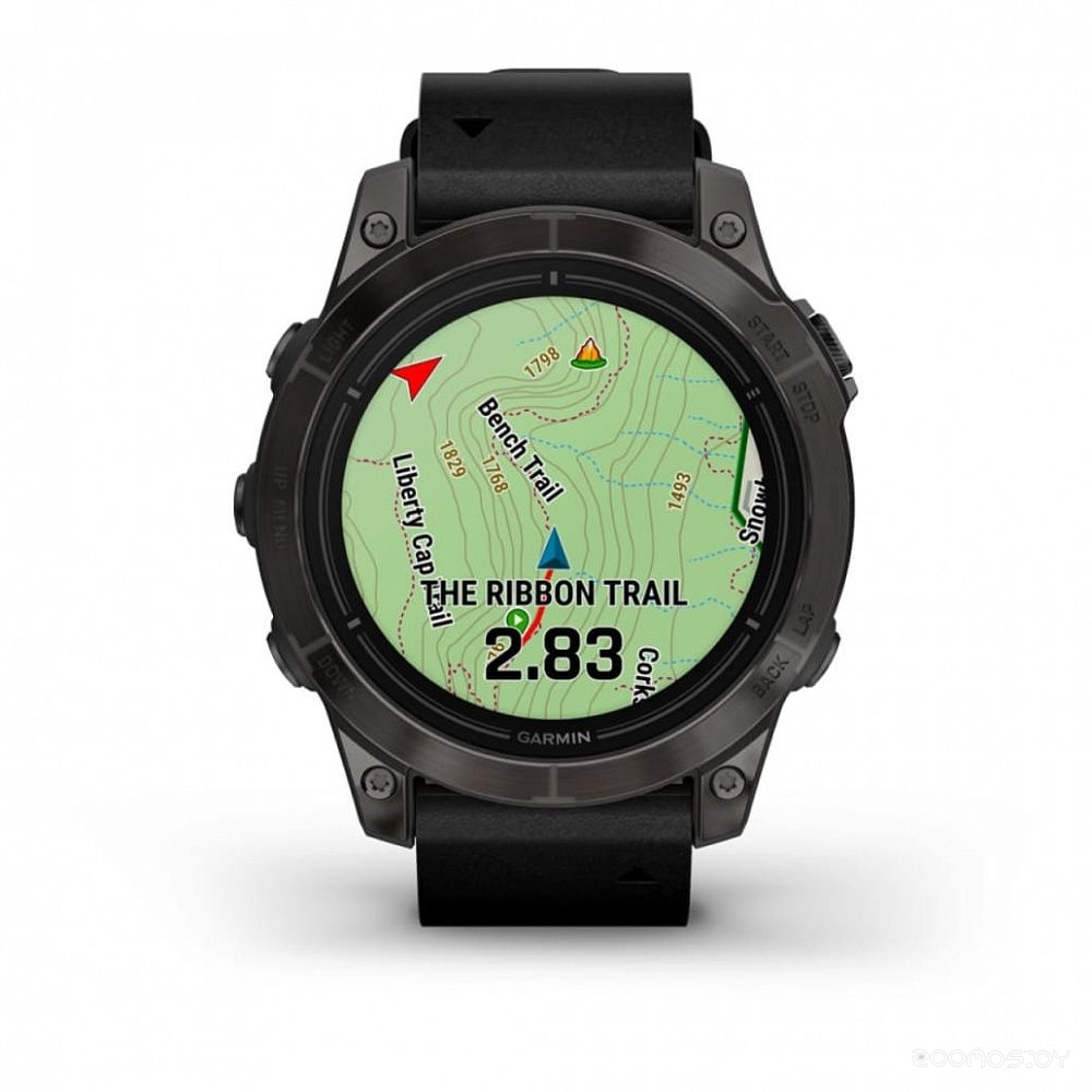 Умные часы Garmin Epix Pro Gen 2 Sapphire 47 мм (карбоново-серый титан/черный)