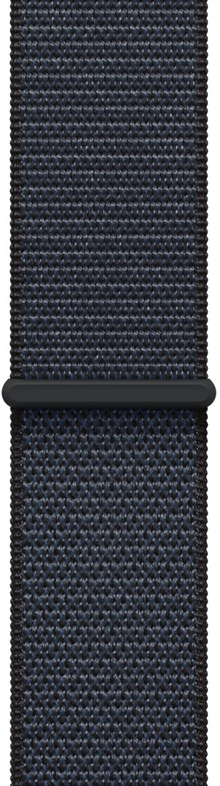 Apple Watch Series 10 42 мм (алюминиевый корпус, черный/темно-серый, нейлоновый ремешок)