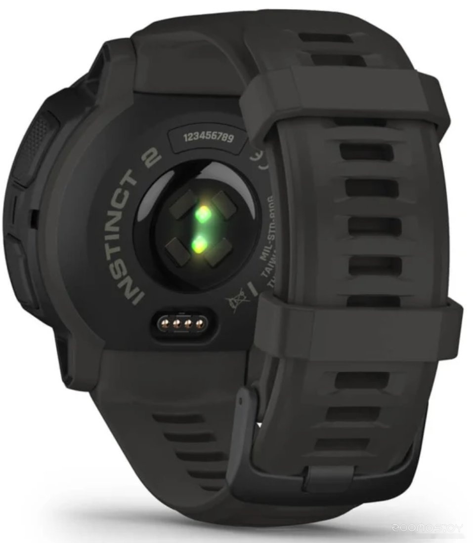 Умные часы Garmin Instinct 2 Solar (черный)
