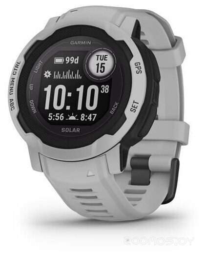 Умные часы Garmin Instinct 2 Solar (серый)
