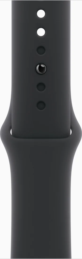 Умные часы Watch Series 11 42 мм (алюминиевый корпус, черный/черный, спортивный силиконовый ремешок M/L)