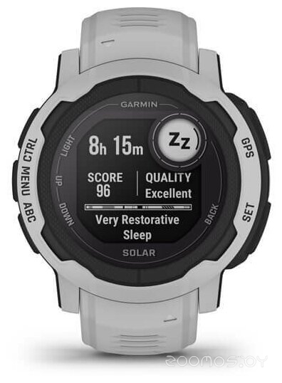 Умные часы Garmin Instinct 2 Solar (серый)