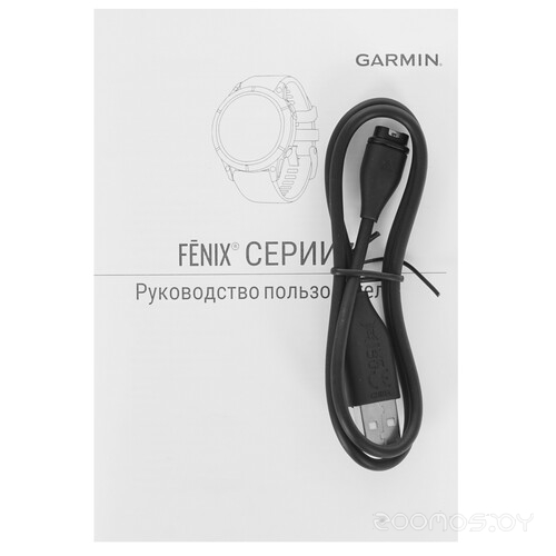 Умные часы Garmin Fenix 7X Solar (сланцево-серый/черный)