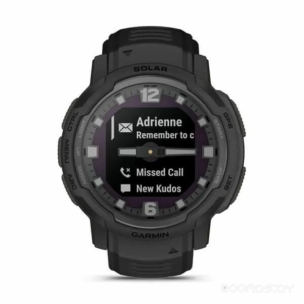 Умные часы Garmin Instinct Crossover (черный)