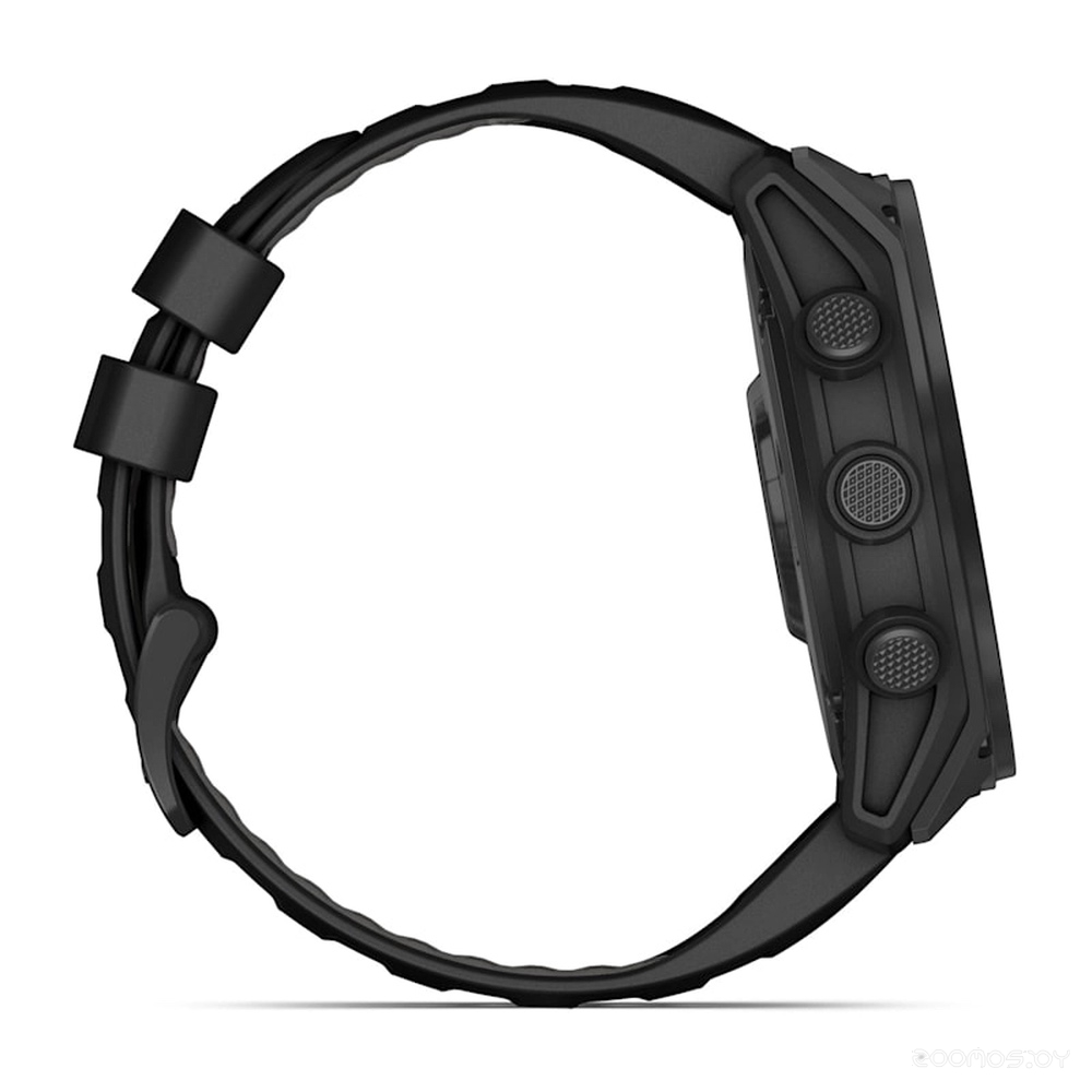 Умные часы Garmin Tactix 8 AMOLED 51 мм (с черным силиконовым ремешком)
