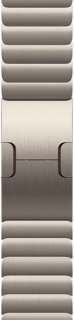 Apple Watch Series 10 42 мм (титановый корпус, сланец/натуральный, стальной ремешок)
