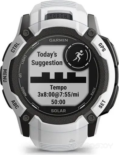Умные часы Garmin Instinct 2x Solar (белый)