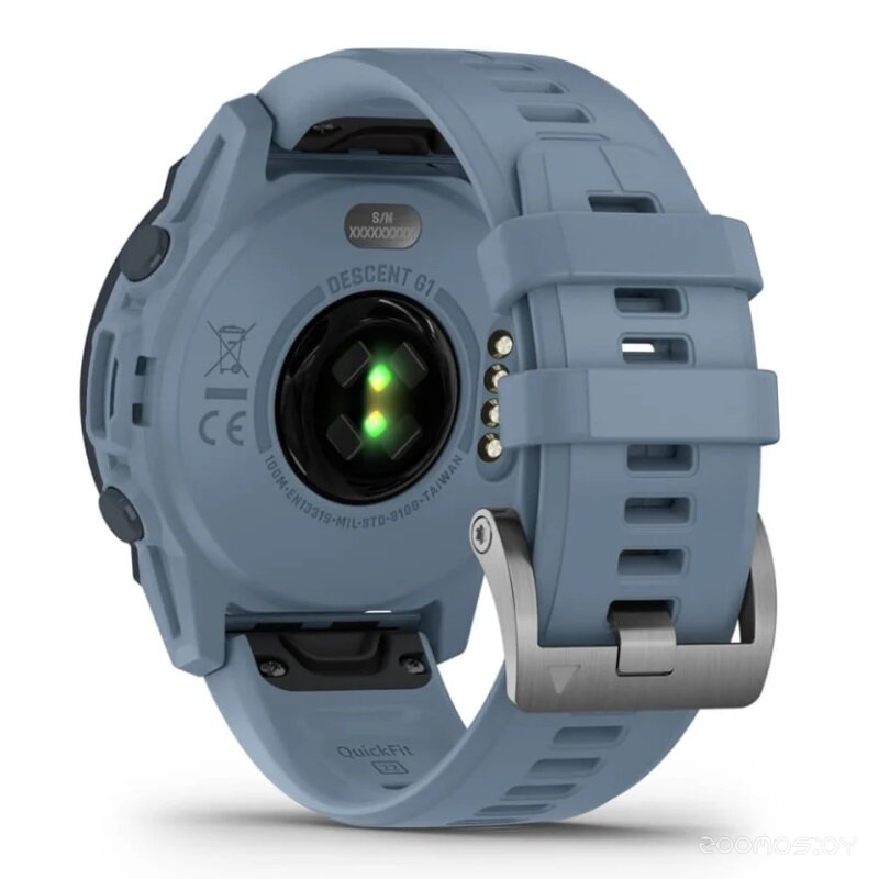 Умные часы Garmin Descent G1 Solar (синий)