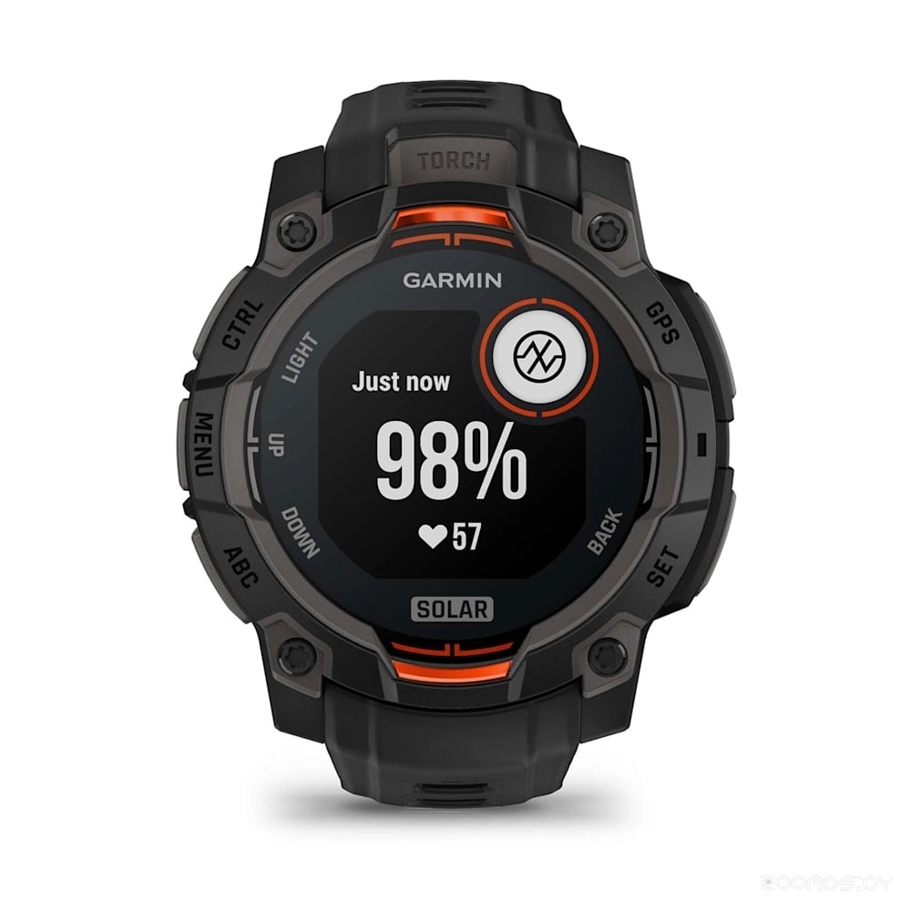 Умные часы Garmin Instinct 3 Solar 50 мм (черный)