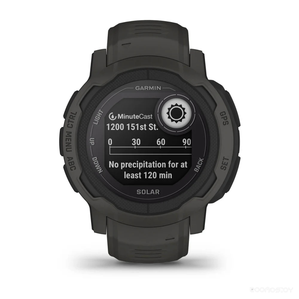 Умные часы Garmin Instinct 2S Solar (графит)