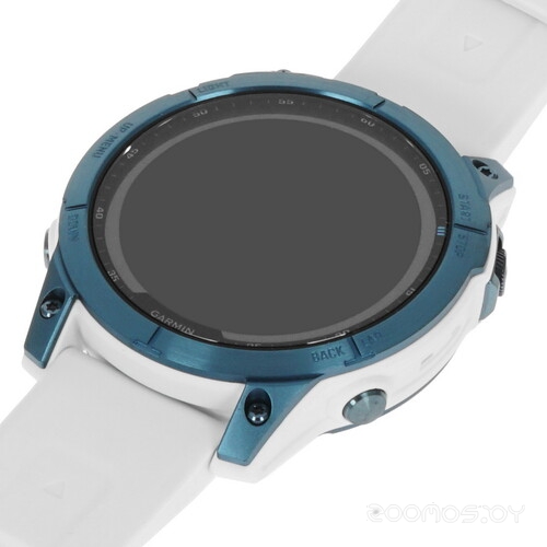 Умные часы Garmin Fenix 7 Sapphire Solar 47 мм (голубой минерал/белый камень)