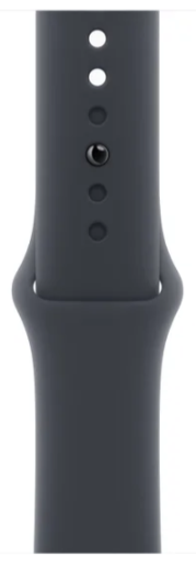 Умные часы Apple Watch SE 3 40 мм (алюминиевый корпус полуночный/полуночный спортивный силиконовый ремешок)