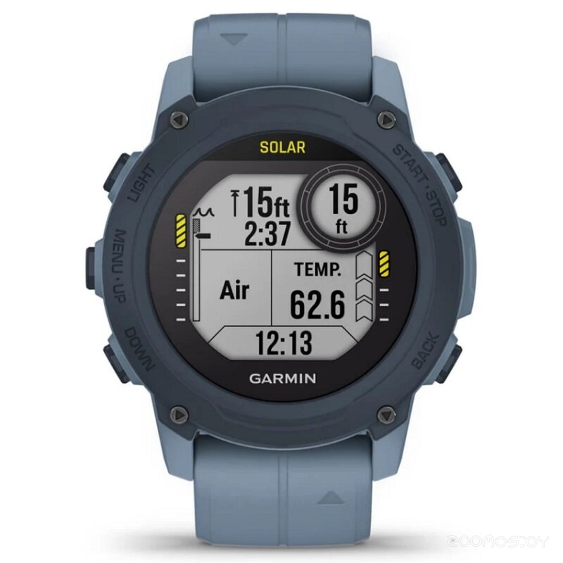 Умные часы Garmin Descent G1 Solar (синий)