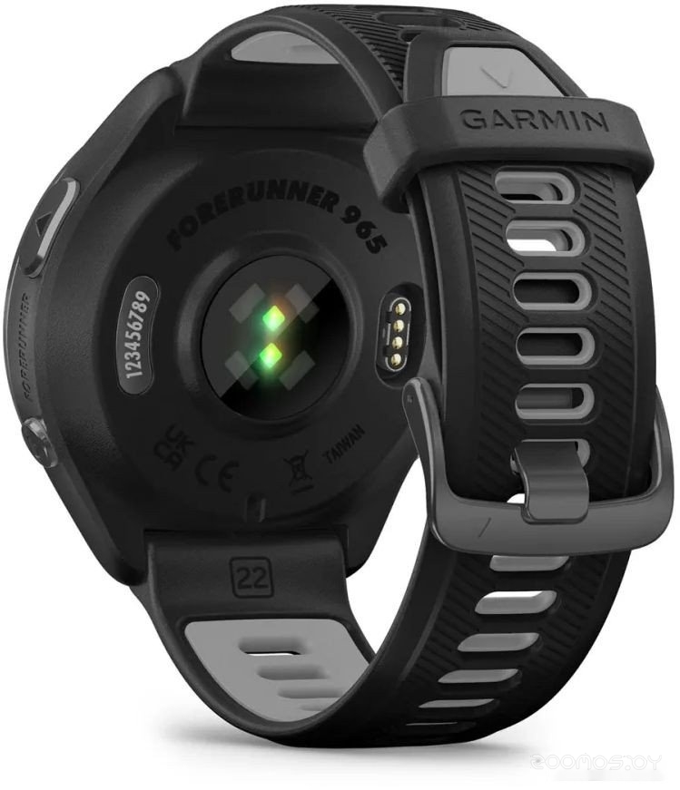 Умные часы Garmin Forerunner 965 (черный/серый)