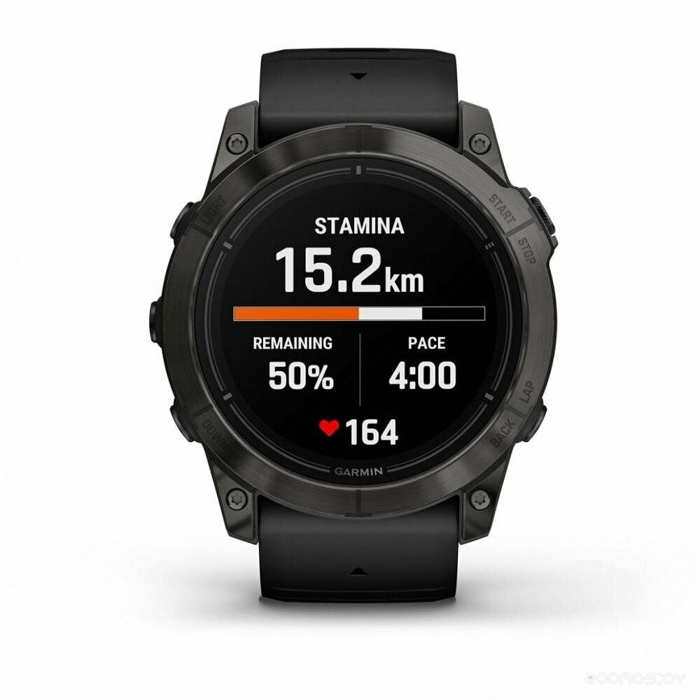 Умные часы Garmin Epix Pro Gen 2 Sapphire 51 мм (карбоново-серый титан/черный)