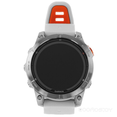 Умные часы Garmin Fenix 7 Pro Sapphire Solar (титан/оранжевый)