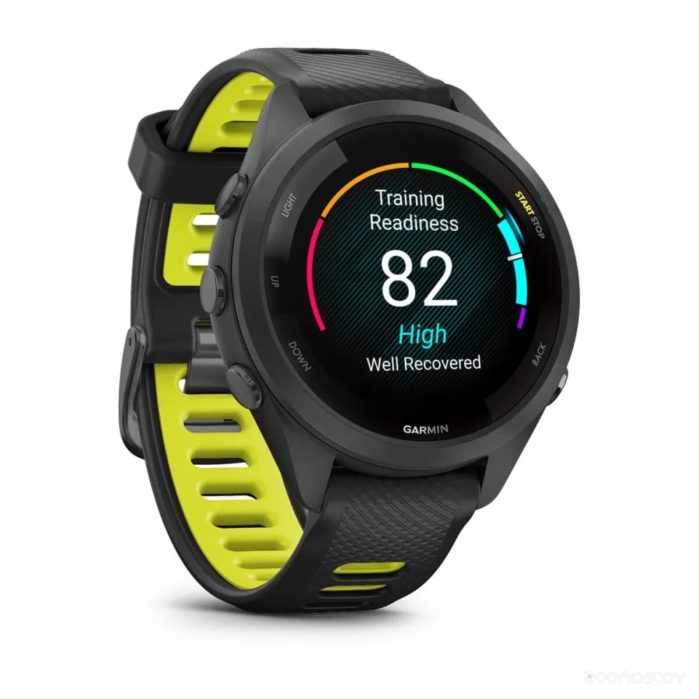Умные часы Garmin Forerunner 265S (черный/желтый)
