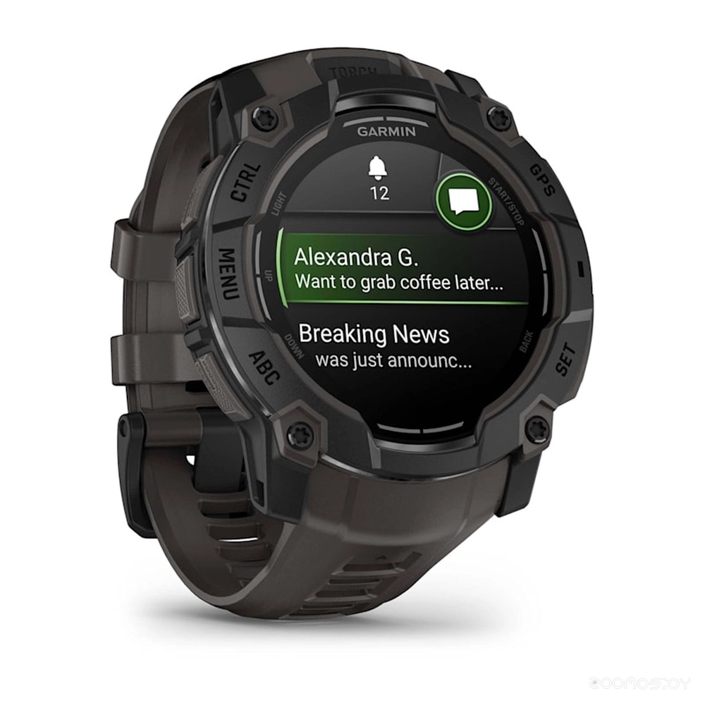 Умные часы Garmin Instinct 3 50 мм (черный)