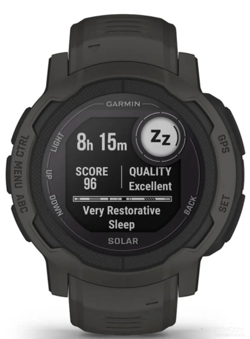 Умные часы Garmin Instinct 2 Solar (черный)