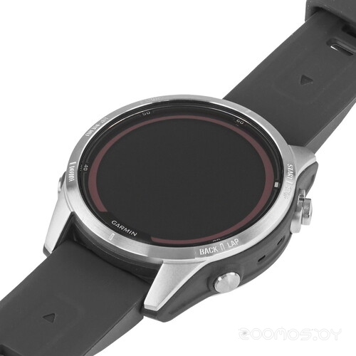 Умные часы Garmin Fenix 7 Solar (серебристый/графитовый)