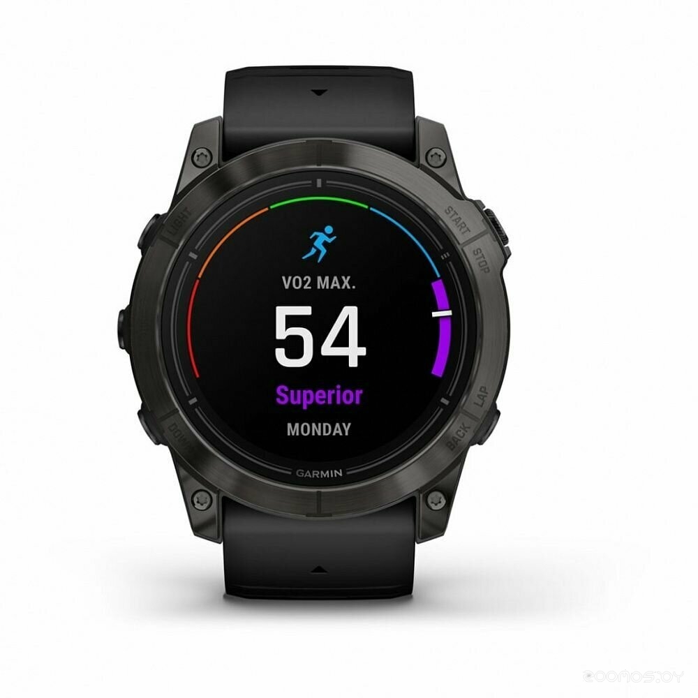 Умные часы Garmin Epix Pro Gen 2 Sapphire 51 мм (карбоново-серый титан/черный)