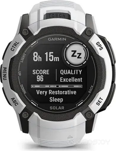 Умные часы Garmin Instinct 2x Solar (белый)