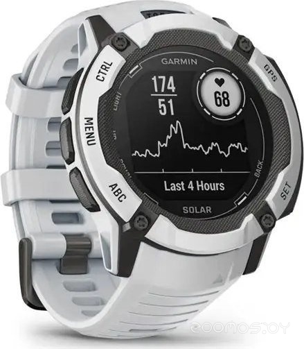 Умные часы Garmin Instinct 2x Solar (белый)