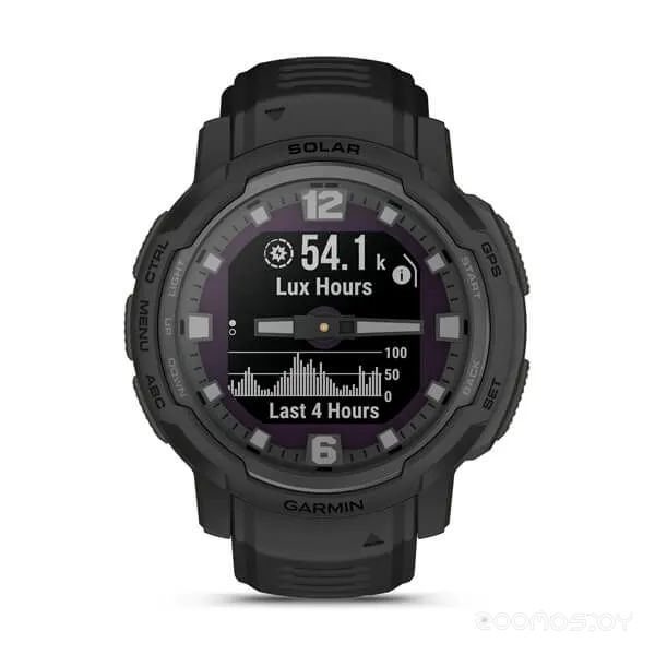 Умные часы Garmin Instinct Crossover Solar Tactical Edition (черный)