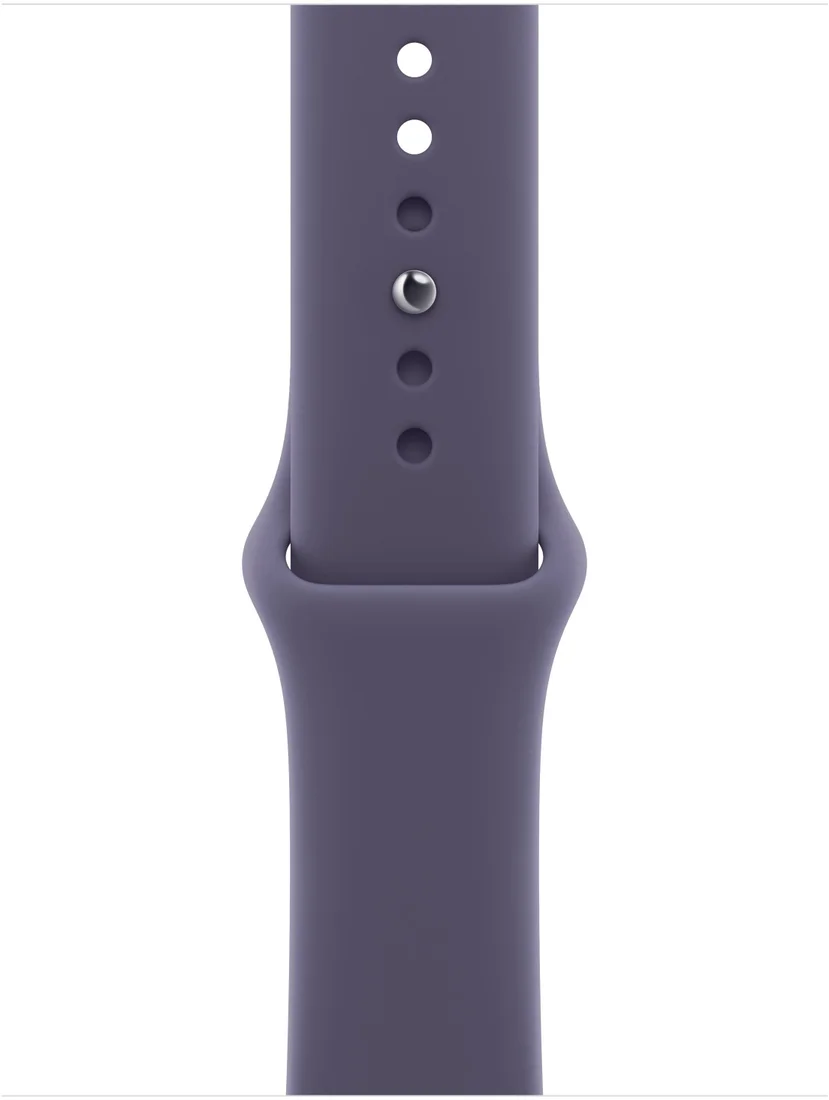 Умные часы Watch Series 11 46 мм (алюминиевый корпус, серебристый/фиолетовый туман, спортивный силиконовый ремешок M/L)