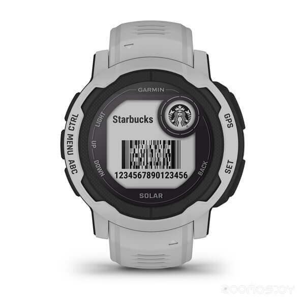 Умные часы Garmin Instinct 2 Solar (серый)