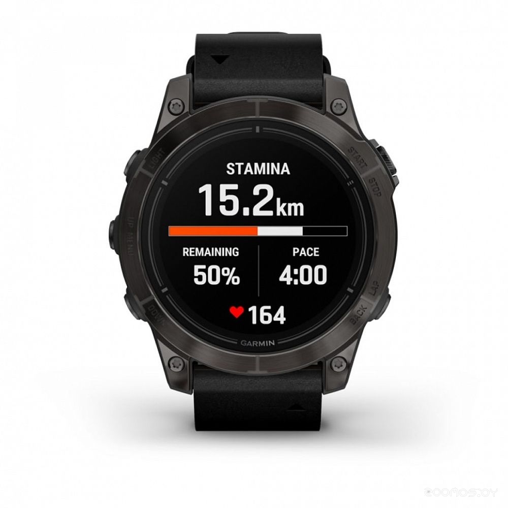Умные часы Garmin Epix Pro Gen 2 Sapphire 47 мм (карбоново-серый титан/черный)