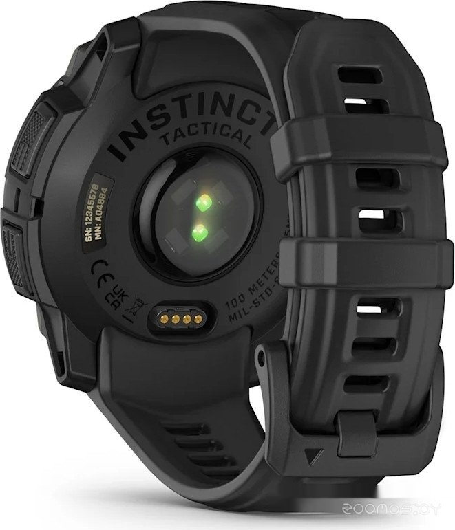 Умные часы Garmin Instinct 3 Solar Tactical Edition 45 мм (черный)