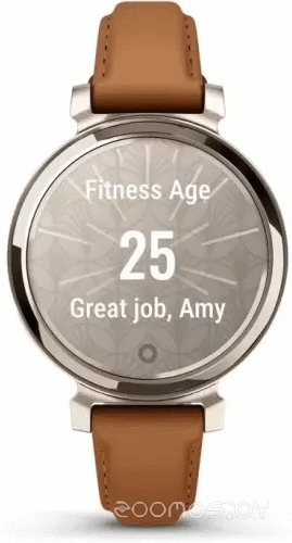 Умные часы Garmin Lily 2 Classic (кремовое золото/коричневый)
