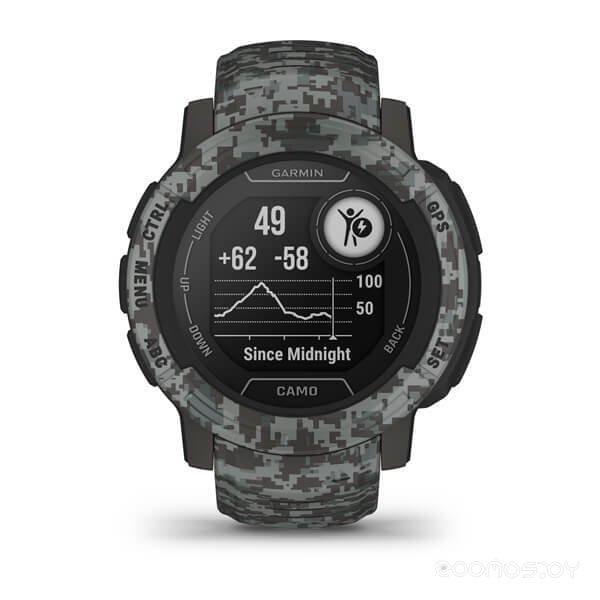 Умные часы Garmin Instinct 2 Camo Edition (темно-серый камуфляж)