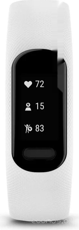 Фитнес-браслет Garmin Vivosmart 5 S/M (белый)