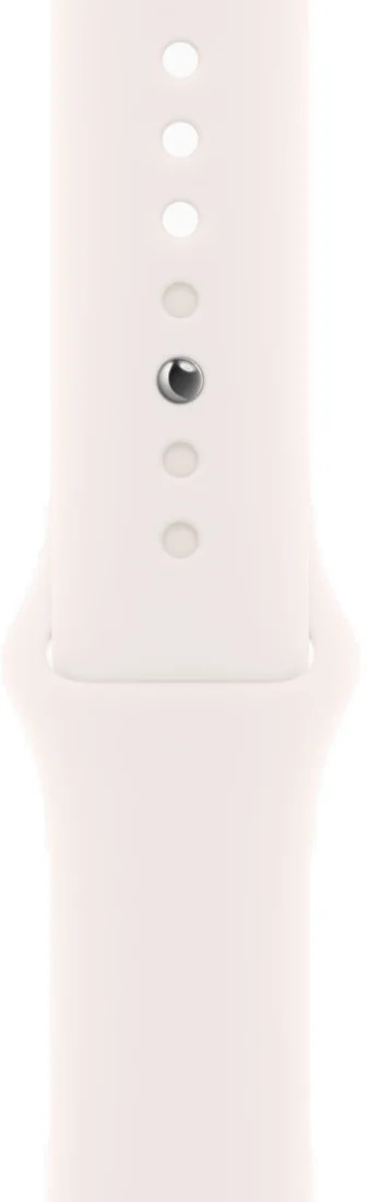 Apple Watch Series 10 46 мм (алюминиевый корпус, розовое золото/легкие румяна, спортивный силиконовый ремешок)