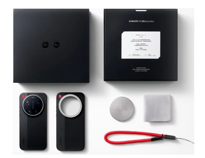 Телефон 17 Ultra Leica Edition 16GB/1TB китайская версия (черный)