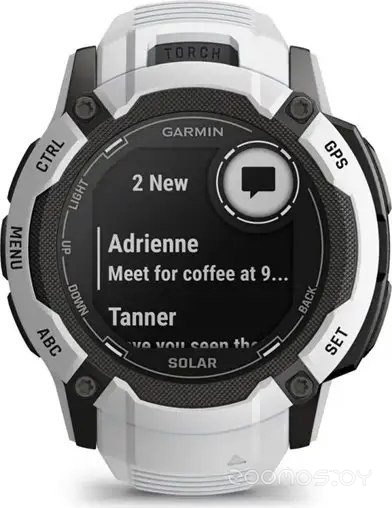 Умные часы Garmin Instinct 2x Solar (белый)