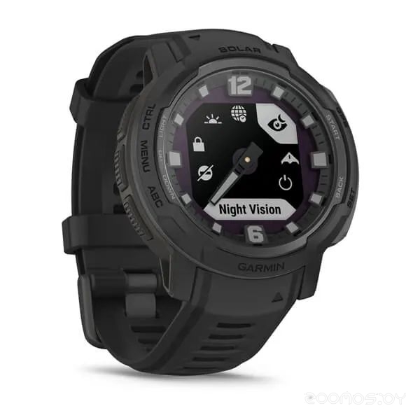 Умные часы Garmin Instinct Crossover Solar Tactical Edition (черный)