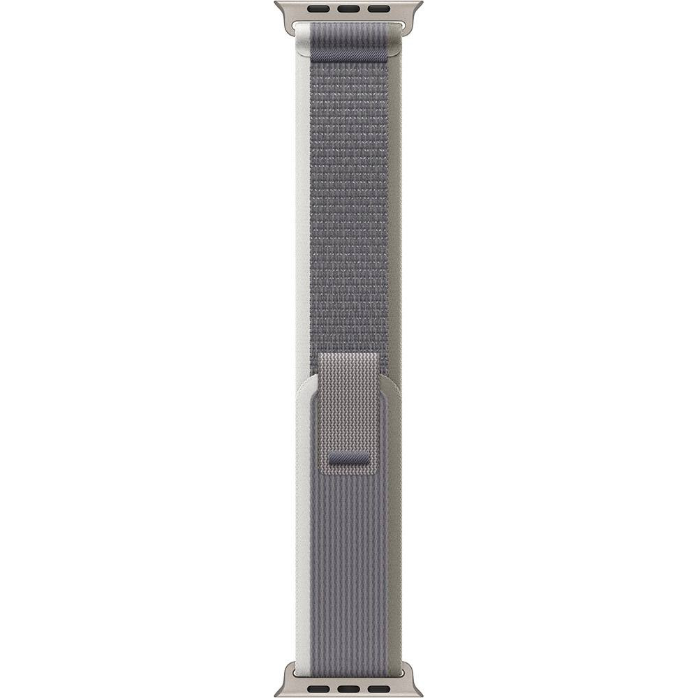 Apple Watch Ultra 2 LTE 49 мм (титановый корпус, титановый/серо-зеленый, нейлоновый ремешок размера M/L)