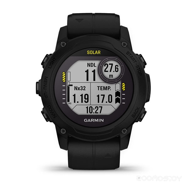 Умные часы Garmin Descent G1 Solar (черный)