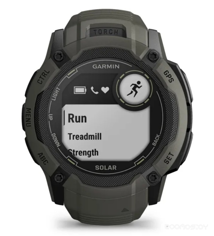 Умные часы Garmin Instinct 2x Solar (мох)