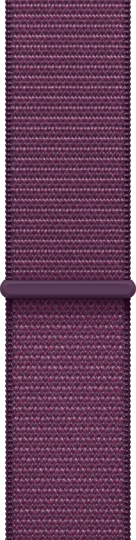 Apple Watch Series 10 46 мм (алюминиевый корпус, розовое золото/сливовый, нейлоновый ремешок)