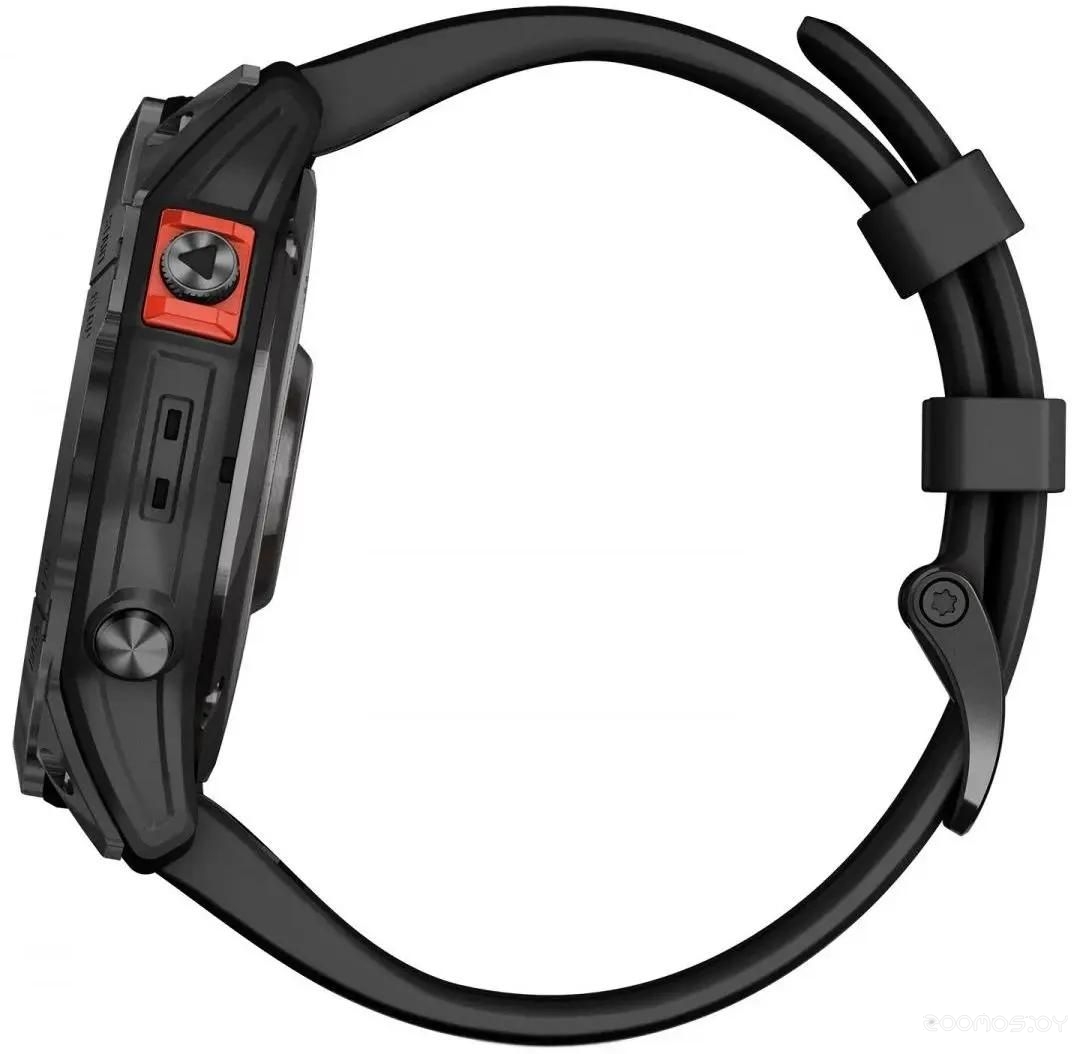 Умные часы Garmin Fenix 7X Solar (сланцево-серый/черный)