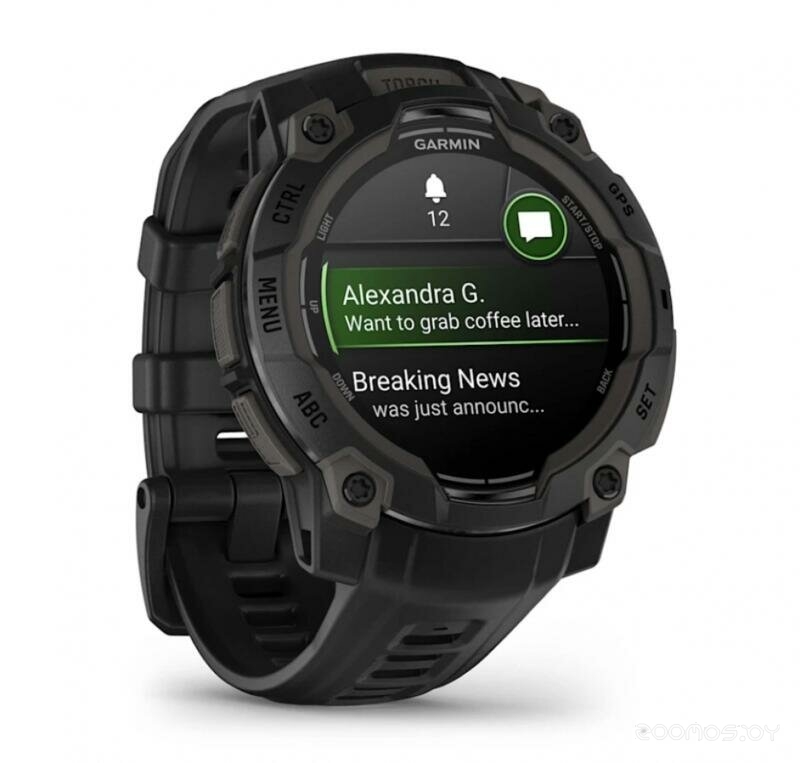 Умные часы Garmin Instinct 3 45 мм (черный)