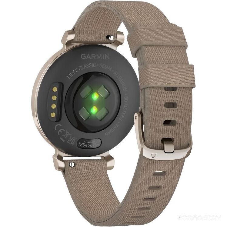 Умные часы Garmin Lily 2 Classic (кремовое золото/кофе)