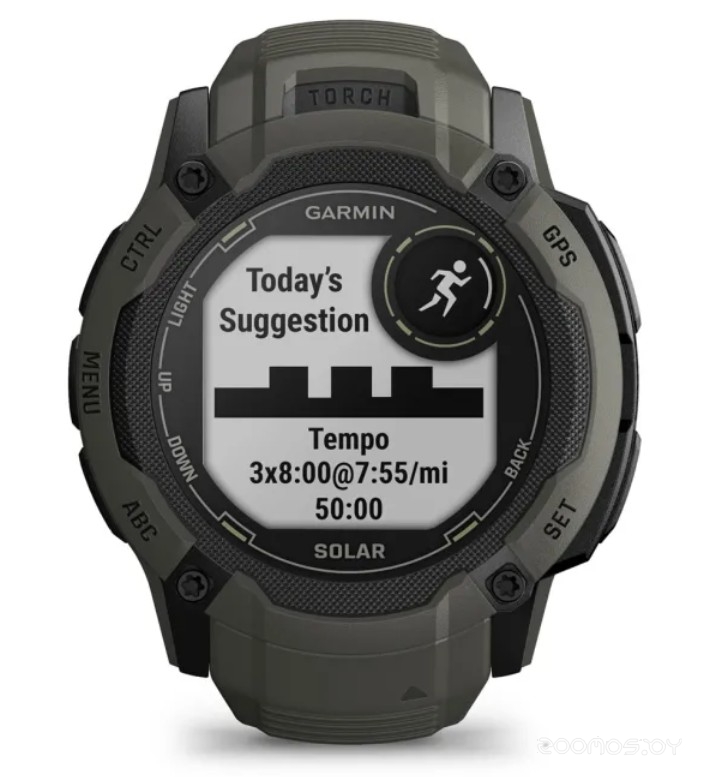 Умные часы Garmin Instinct 2x Solar (мох)