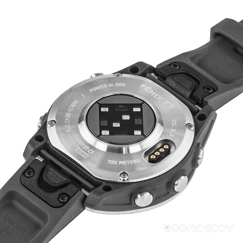 Умные часы Garmin Fenix 7 Solar (серебристый/графитовый)