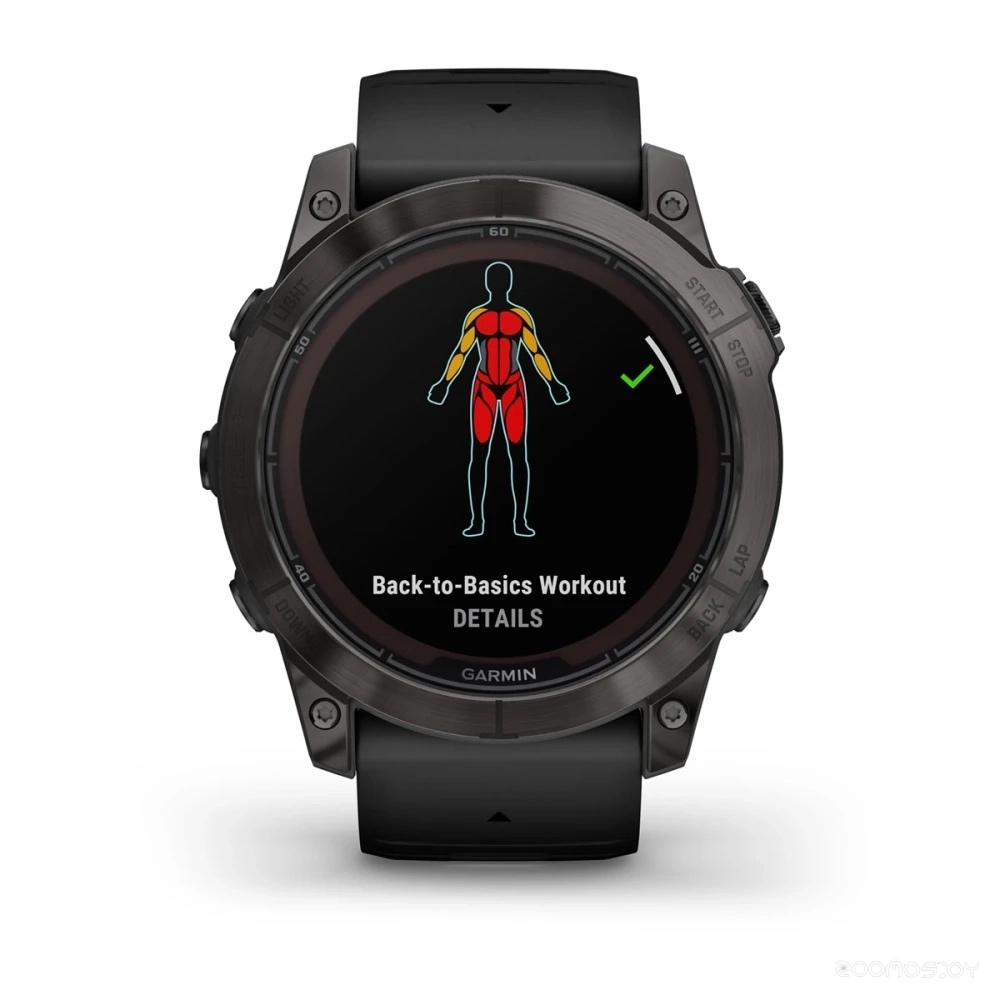 Умные часы Garmin Fenix 7X Pro Solar (сланцево-серый/черный)